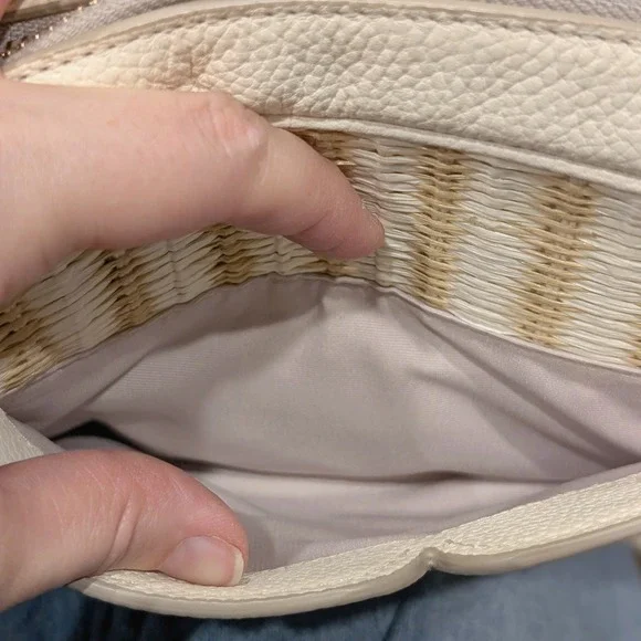 Kate Spade Astrid Straw Medium Crossbody Camera Bag - Picture 11 of 11